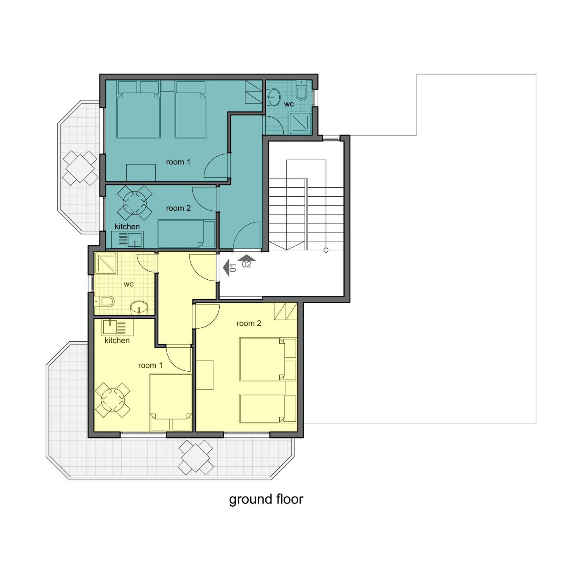 Apartments Stavroula Ηospitality Врасна Экстерьер фото